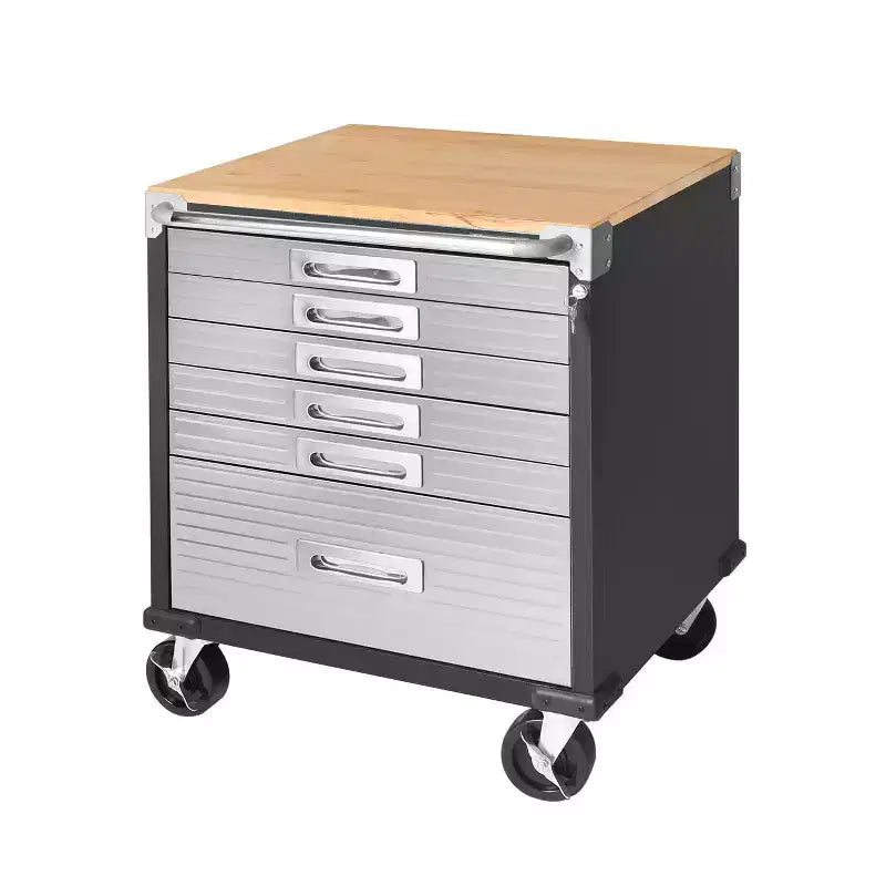 Mobiletto UltraHD con 6 cassetti a chiusura ammortizzata, 28 x 25 x 34.5