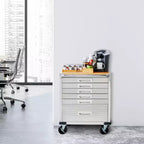 Mobiletto UltraHD con 6 cassetti a chiusura ammortizzata, 28 x 25 x 34.5