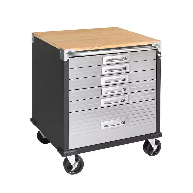 Mobiletto UltraHD con 6 cassetti a chiusura ammortizzata, 28 x 25 x 34.5
