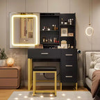 Specchiera moderna in marmo bianco con specchio e luci