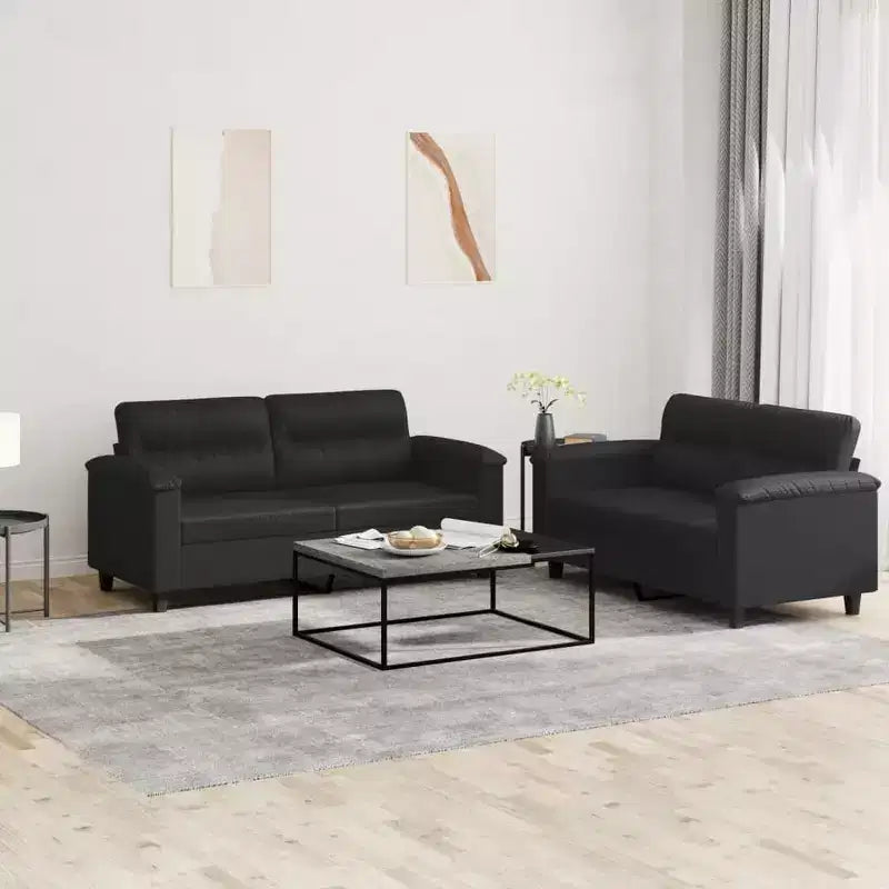 Divano in similpelle, metallo, textilene, compensato