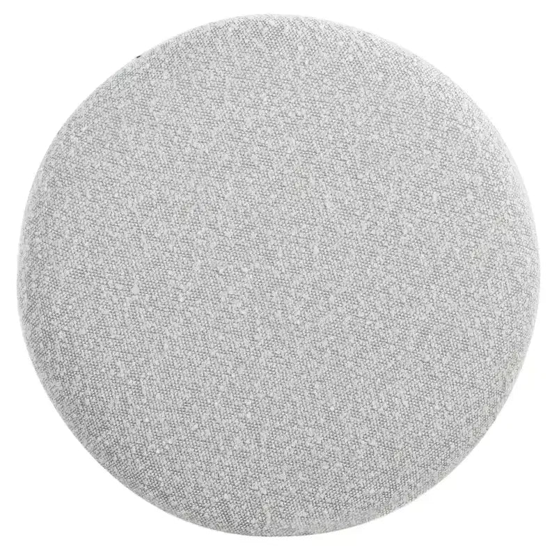 Pouf contenitore rotondo in bouclé Becka