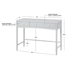 Scrivania Linwood a 2 cassetti