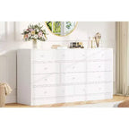 Cassettiera a 12 cassetti per camera da letto, mobile contenitore grande, mobile TV, cassettiera in legno, per soggiorno, corridoio