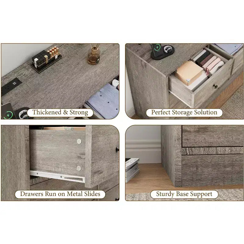 Cassettiera a 12 cassetti per camera da letto, mobile contenitore grande, mobile TV, cassettiera in legno, per soggiorno, corridoio