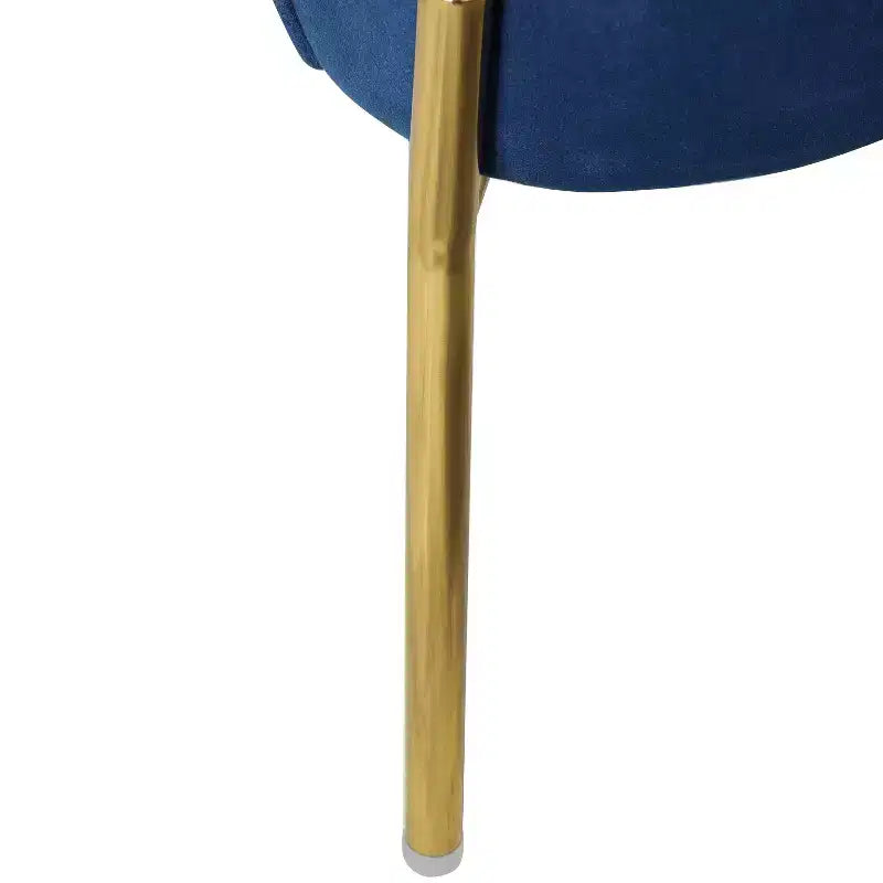 Poltrona Odo Velvet Accent Comfy da soggiorno con seduta imbottita, confezione da 2