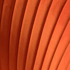 Sedia laterale Quentin Velvet Accent con seduta imbottita, confezione da 2