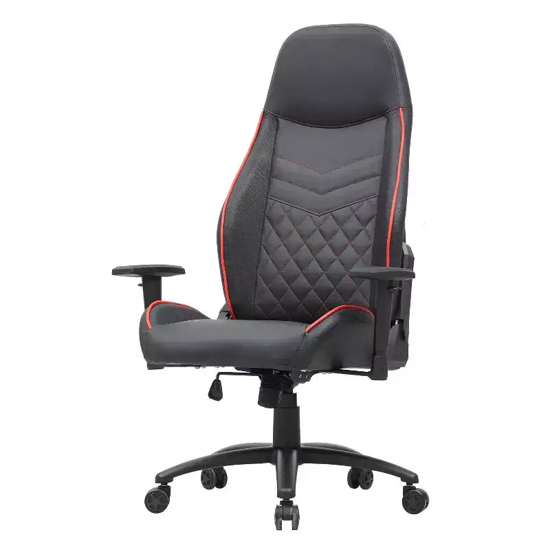 Sedia Gaming Ansar in Ecopelle con Cuciture a Rombo