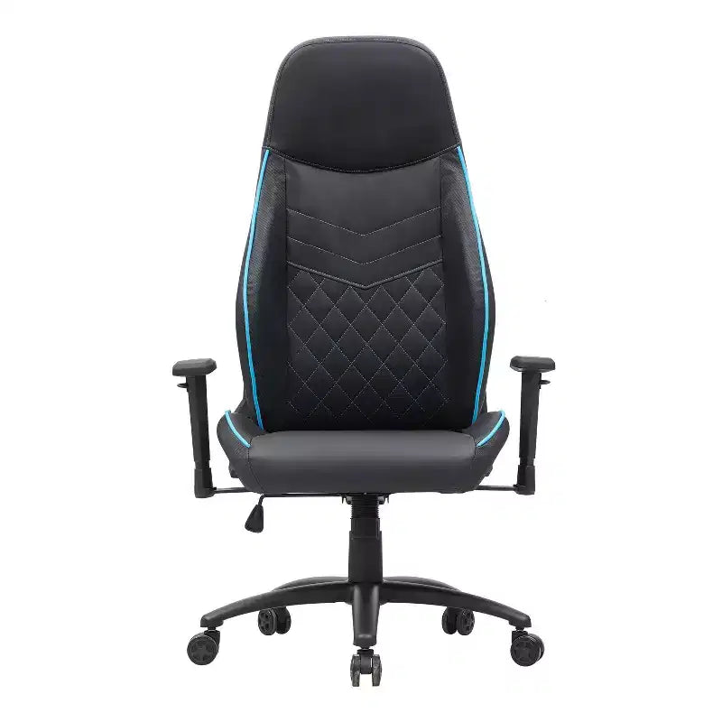 Sedia Gaming Ansar in Ecopelle con Cuciture a Rombo