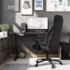 Sedia Gaming Ansar in Ecopelle con Cuciture a Rombo