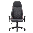 Sedia Gaming Ansar in Ecopelle con Cuciture a Rombo