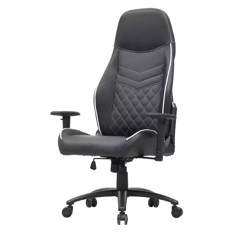 Sedia Gaming Ansar in Ecopelle con Cuciture a Rombo