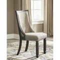 Sedia da pranzo imbottita Tyler Creek Urban Farmhouse, confezione da 2, marrone grigiastro