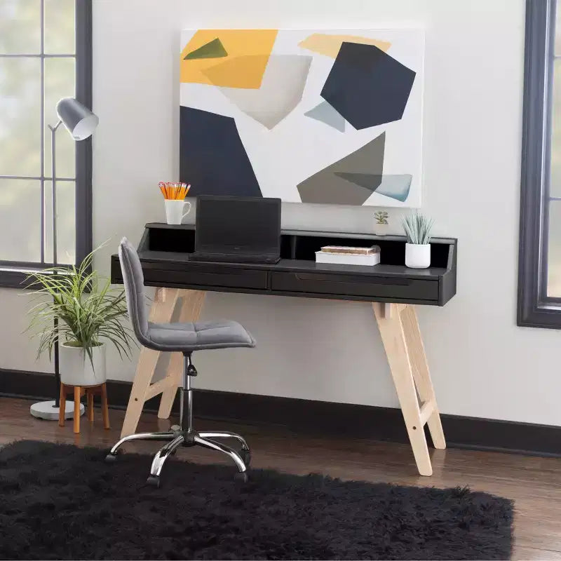 Scrivania Sloan Modern a 2 cassetti