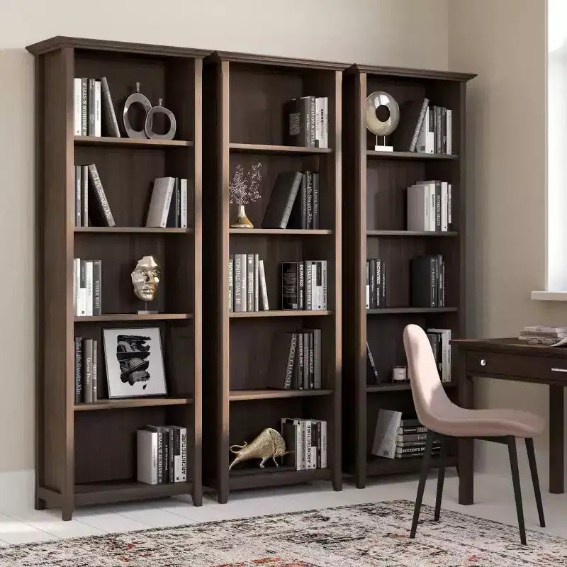 Libreria "Normandy" a 5 ripiani da 183 cm