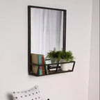 22 x 29 Specchio Jackson Nero