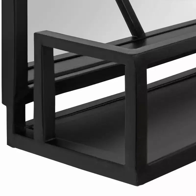 22 x 29 Specchio Jackson Nero