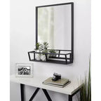 22 x 29 Specchio Jackson Nero